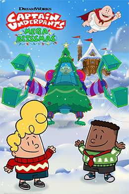 کارتون Captain Underpants: Mega Blissmas 2020