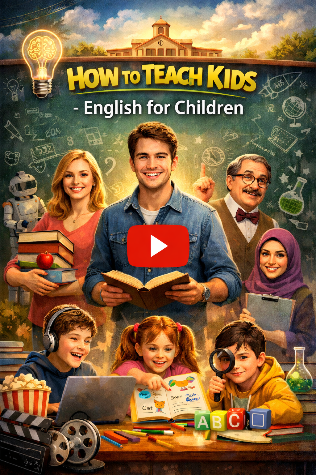 دانلود How to teach Kids - English for Children 